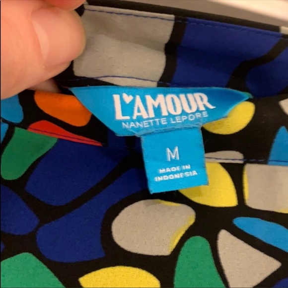 Nanette Lepore L’Amour hi/lo skirt, M - Picture 4 of 5